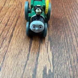 Trevor Tractor Thomas & Friends Take N Play Along Train Engine Diecast Metal VGC
